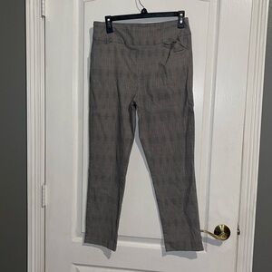 Jenna Rose Women’s Grey Dress Pants - Comfortable Fit (Size Large)